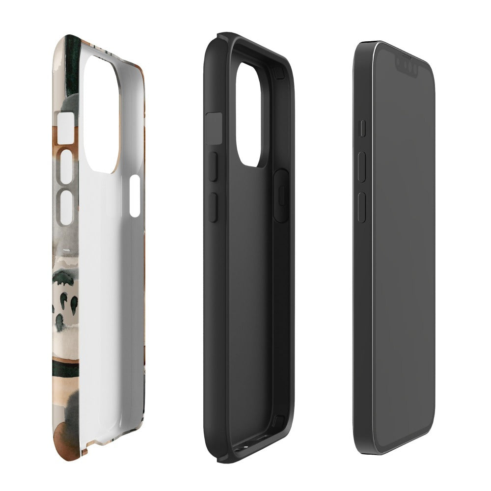 Brown Impact Resistant iPhone Case